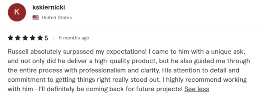 Client testimonial — breakthrough results after working with Strategic Copywriting, LLC