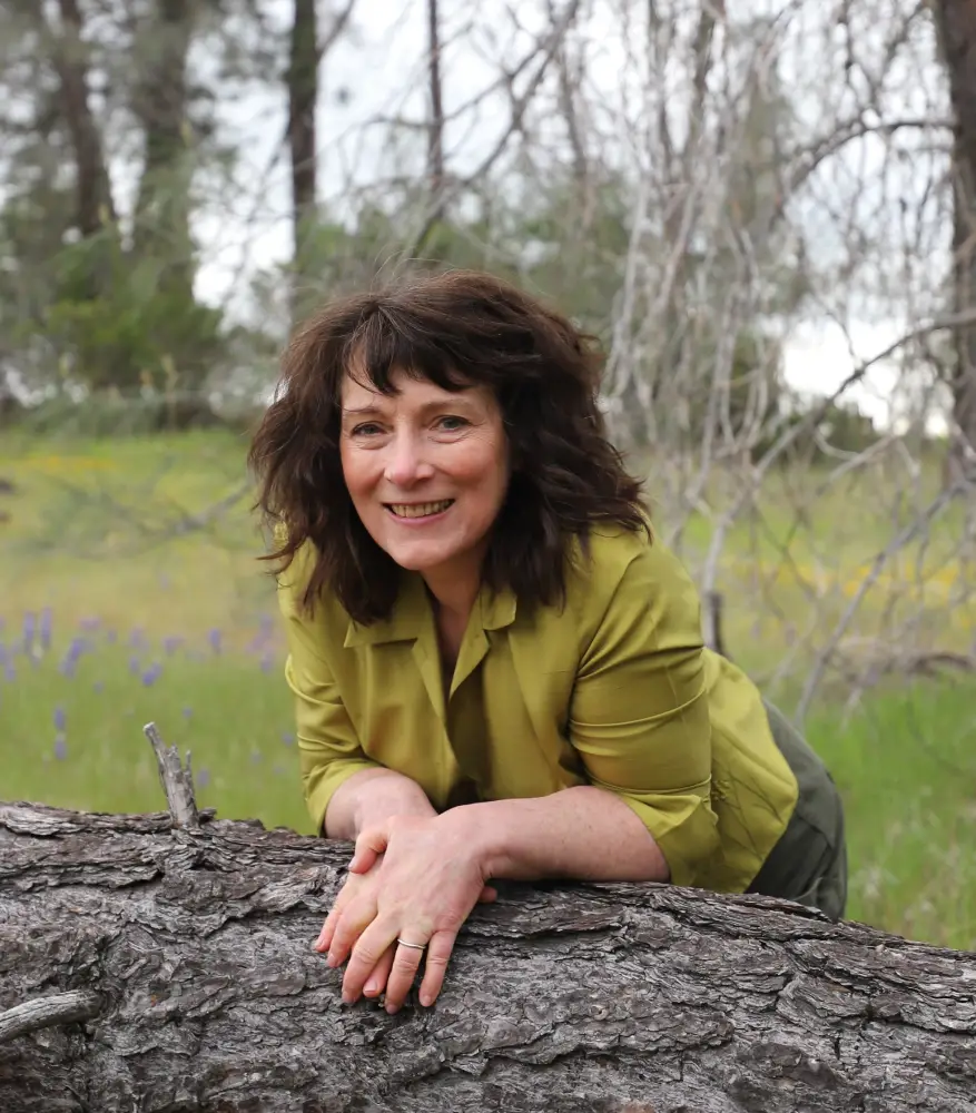 Dr. Robin Schaefer smiling outdoors