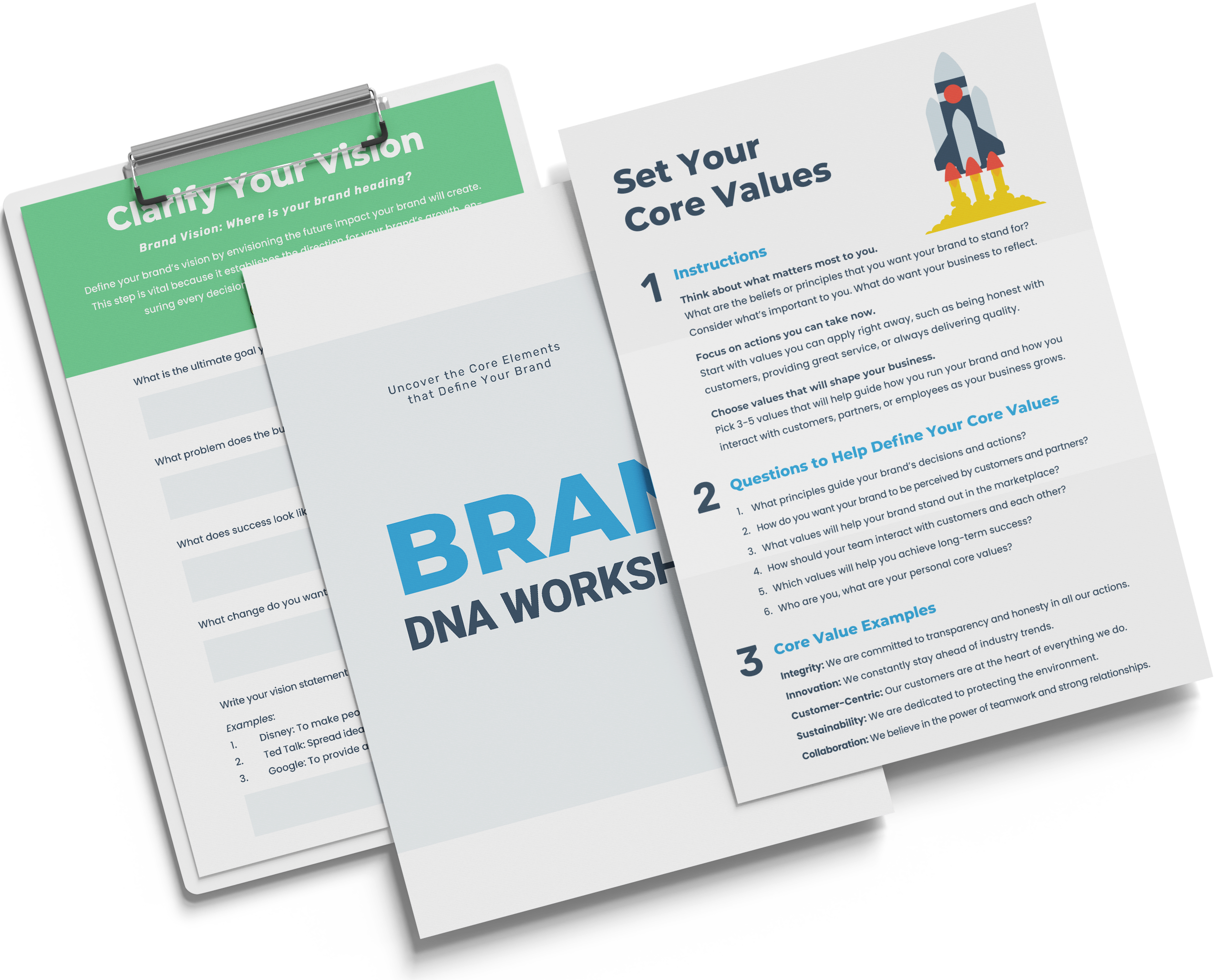 Brand DNA Worksheet by Bryan Bowser