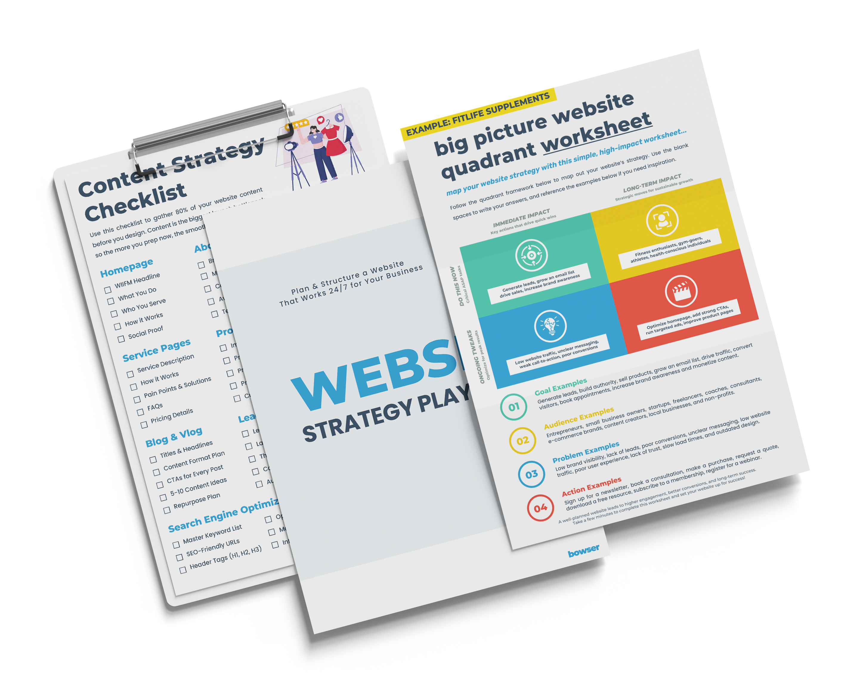 Website Strategy Playbook by Bryan Bowser