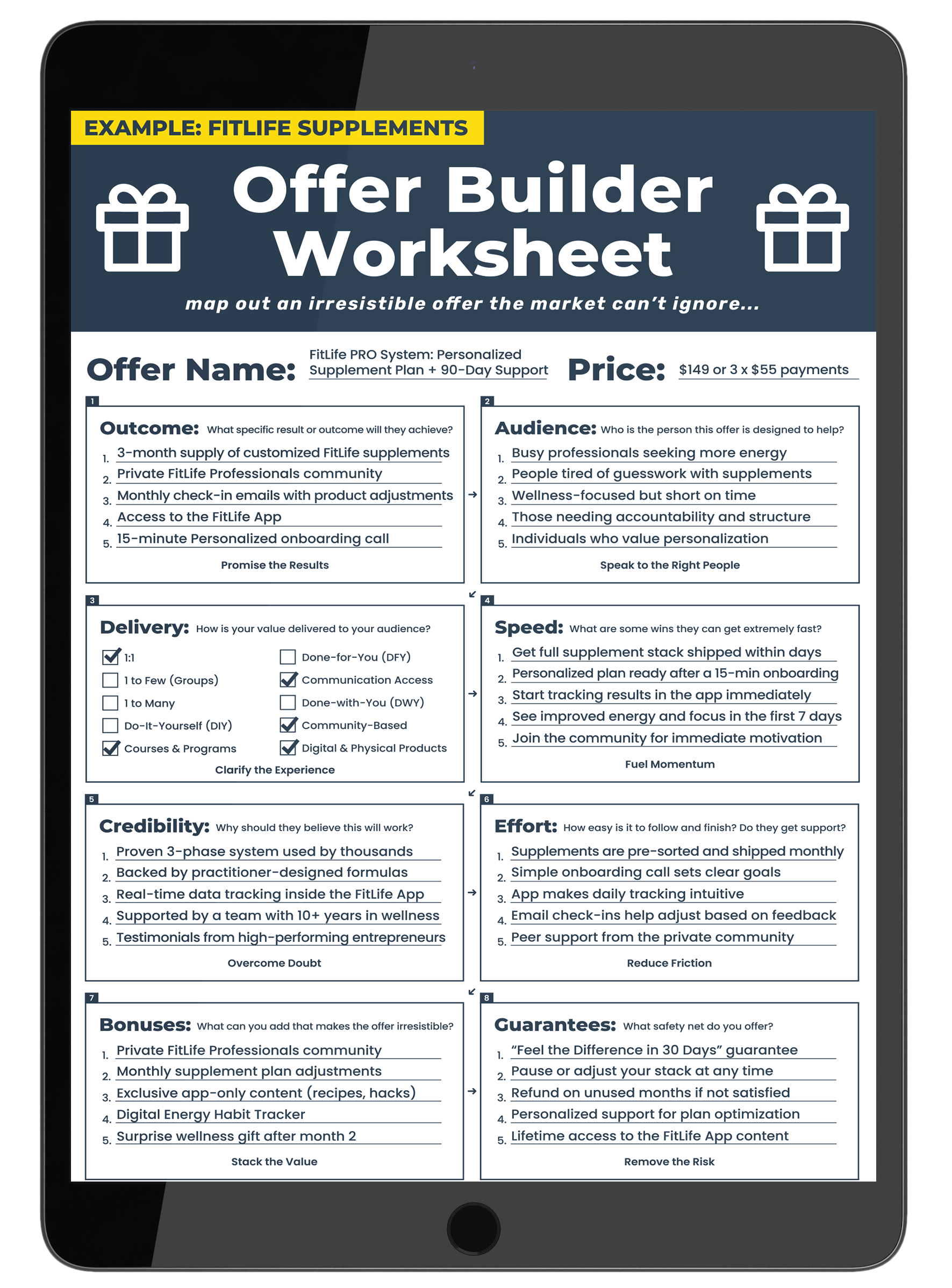 Offer Builder by Bryan Bowser