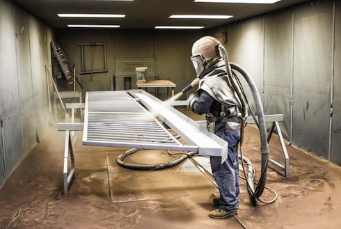 Industrial coating for fabricated steel in Omaha, NE