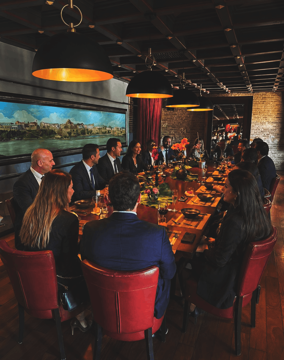 The Corporate Lunch or Dinner at the Captain’s Lounge