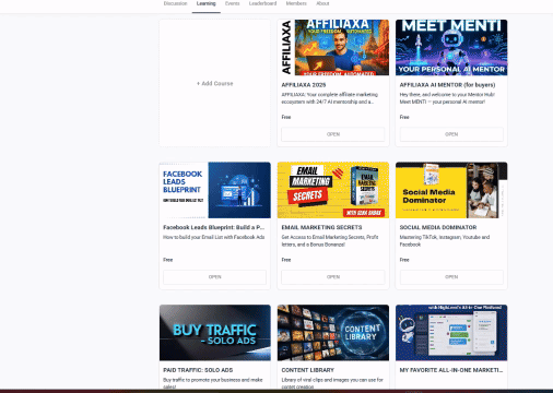 AFFILIAXA Digital Wealth Ecosystem in Action