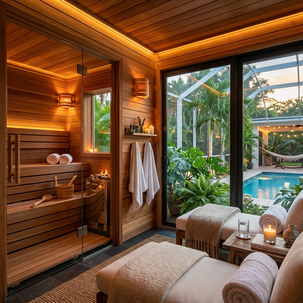 Spa sauna build Odessa FL