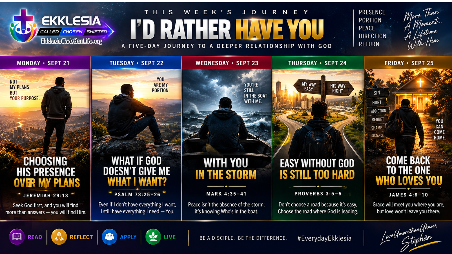 I'd Rather Have You — Ekklesia Kingdom Academy