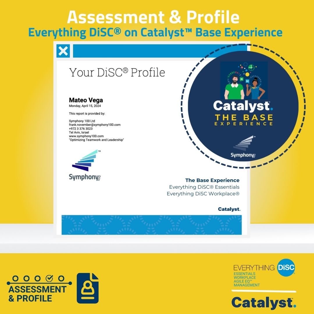 Everything DiSC® on Catalyst™ Base Experience