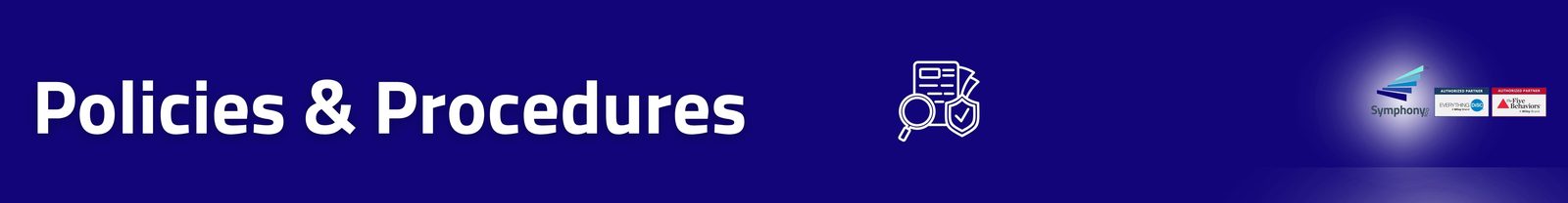 Policies & Procedures