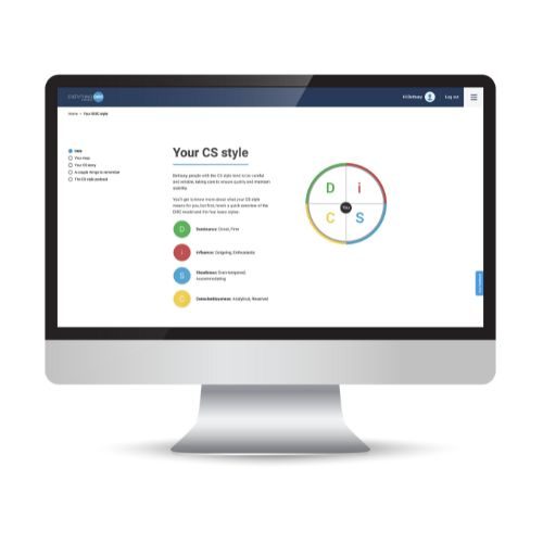 Your Style - Everything DiSC on Catalyst Screen