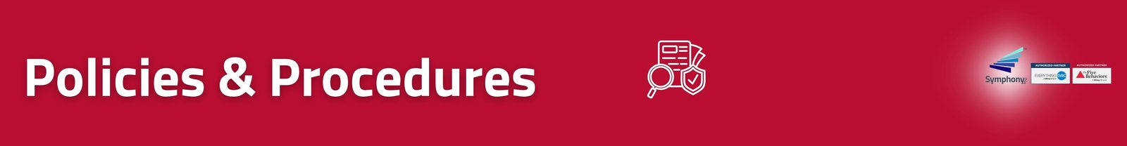 Policies and Procedures