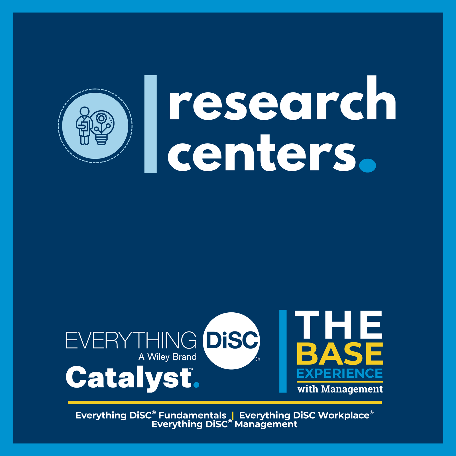 Research Centers - Base Experience with Management 