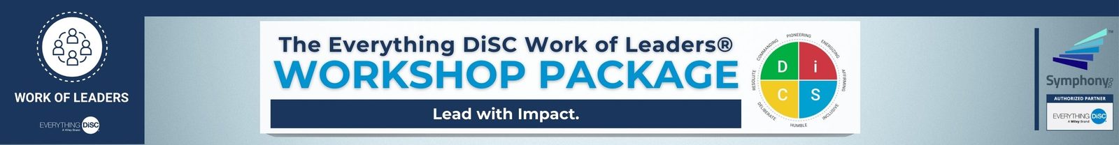 Everything DiSC Work of Leaders® Workshop Package
