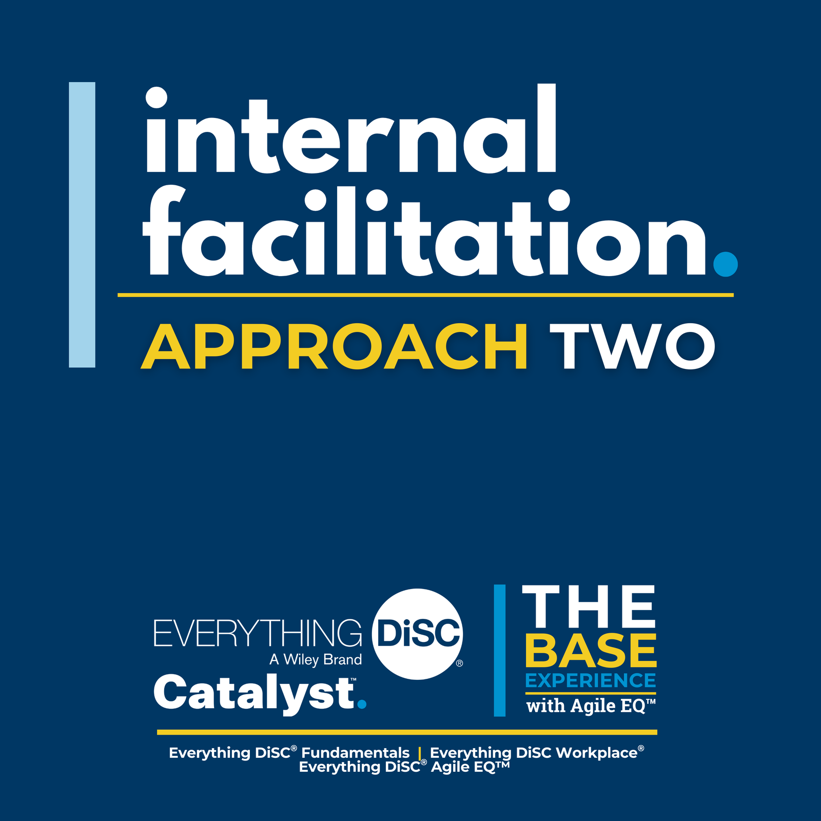 Expert Led Facilitation - Approach One - Everything DiSC® on Catalyst™ Complete Experience + Worksmart