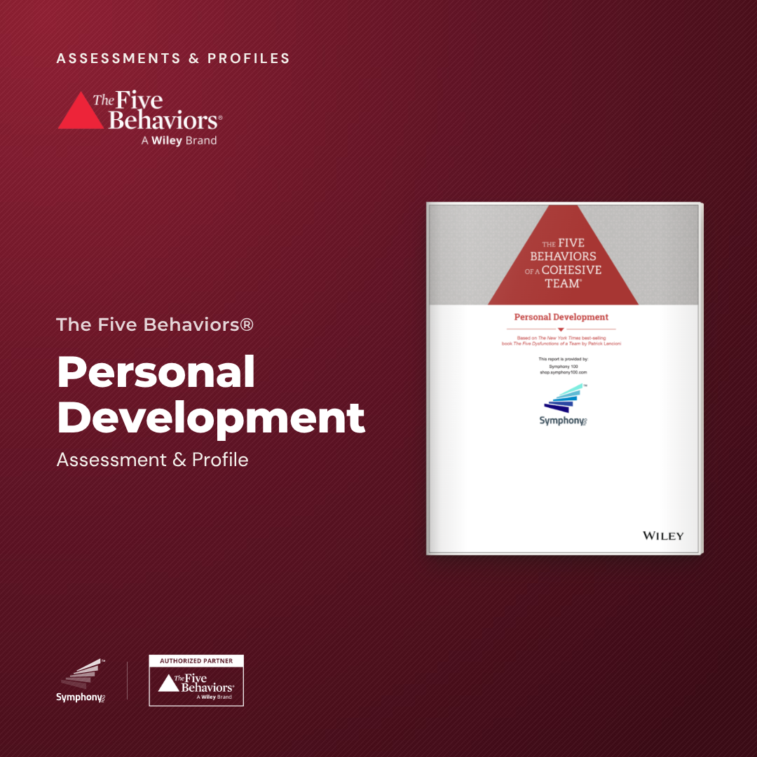 The Five Behaviors® Personal Development Assessment & Profile