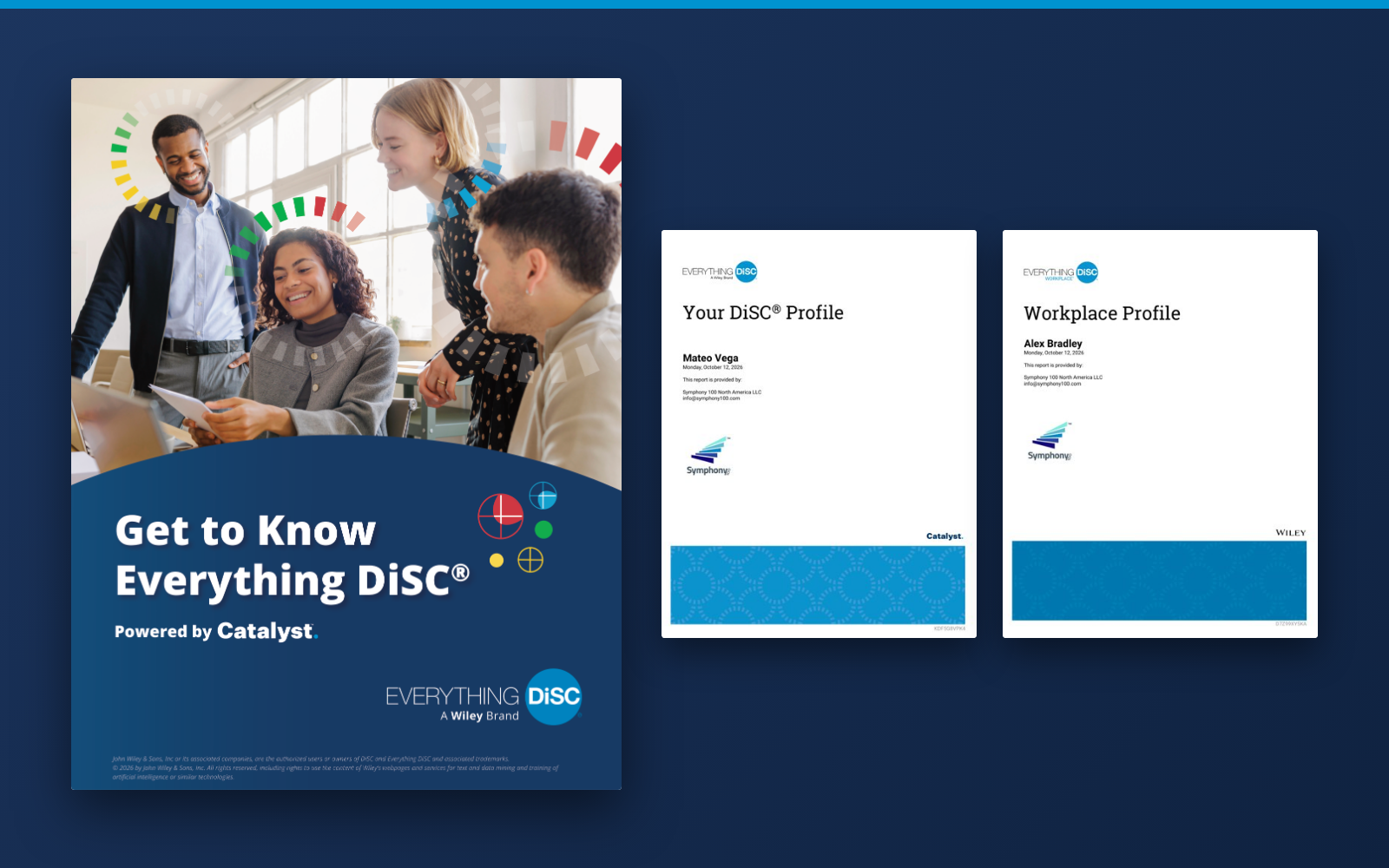 Everything DiSC® on Catalyst™ brochure cover