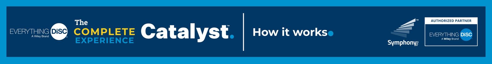 How It works.  Everything DiSC on Catalyst Complete Experience