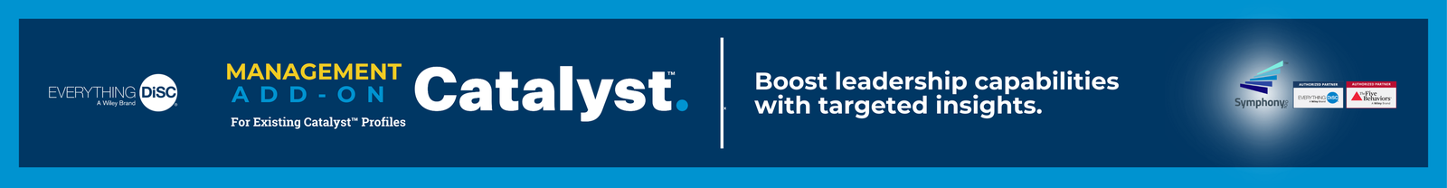 Everything DiSC® on Catalyst™ Management Add-On