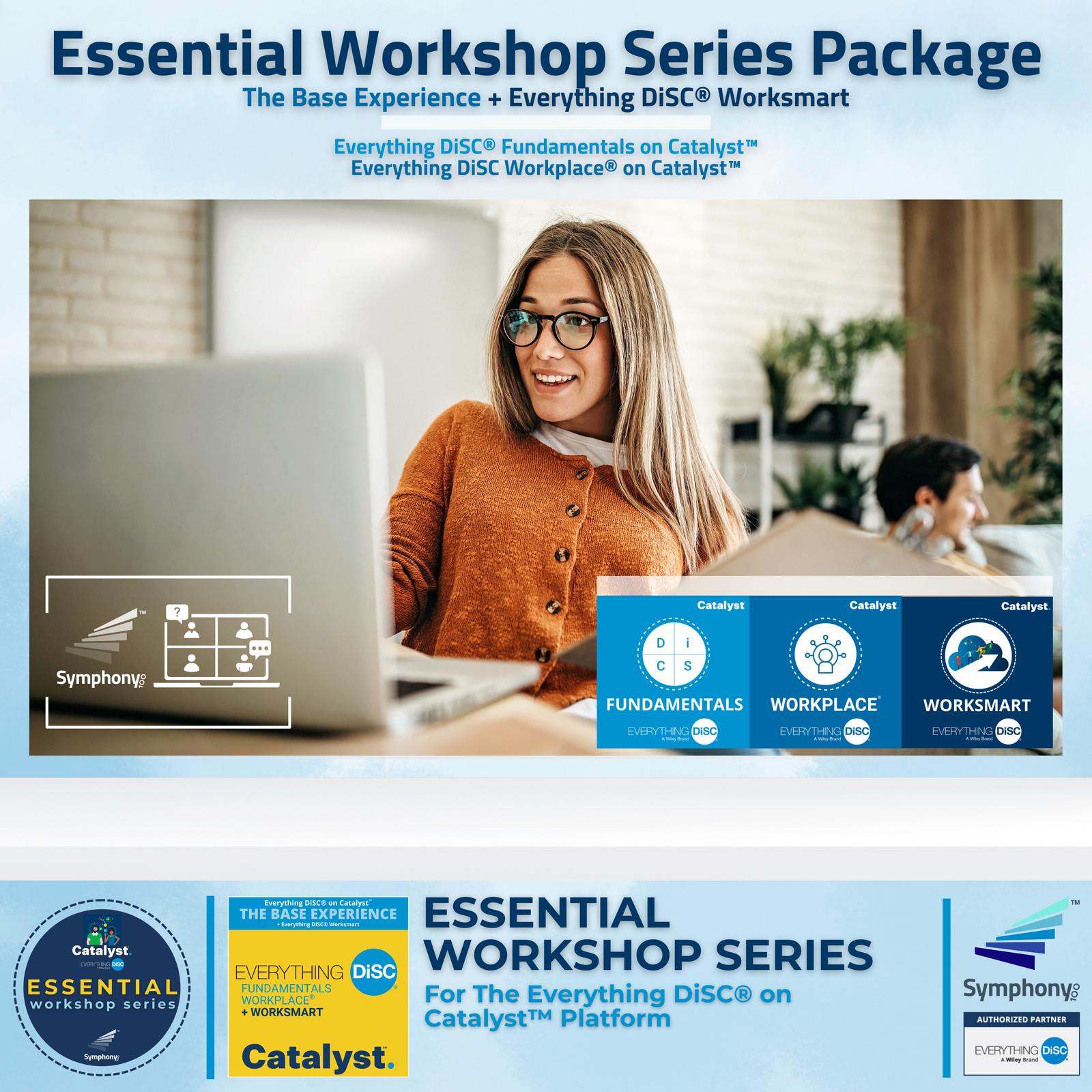 The Everything DiSC on Catalysts Base Experience Workshop Package from The Essential Workshop Series