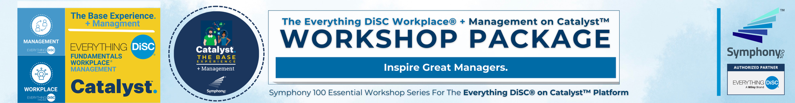 Everything DiSC® on Catalyst™ Base Experience with Management Workshop Package