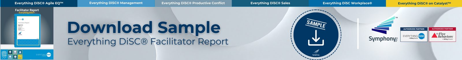 Sample Report Everything DiSC® Facilitator Report - Header
