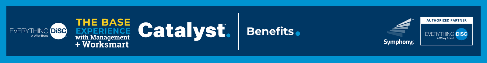 Benefits - Everything DiSC® on Catalyst™ Base Experience with Management+ Worksmart