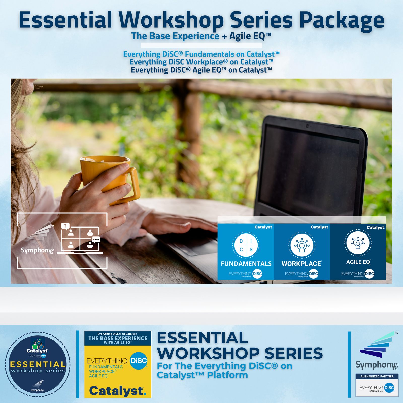The Everything DiSC on Catalysts Base Experience Workshop Package from The Essential Workshop Series