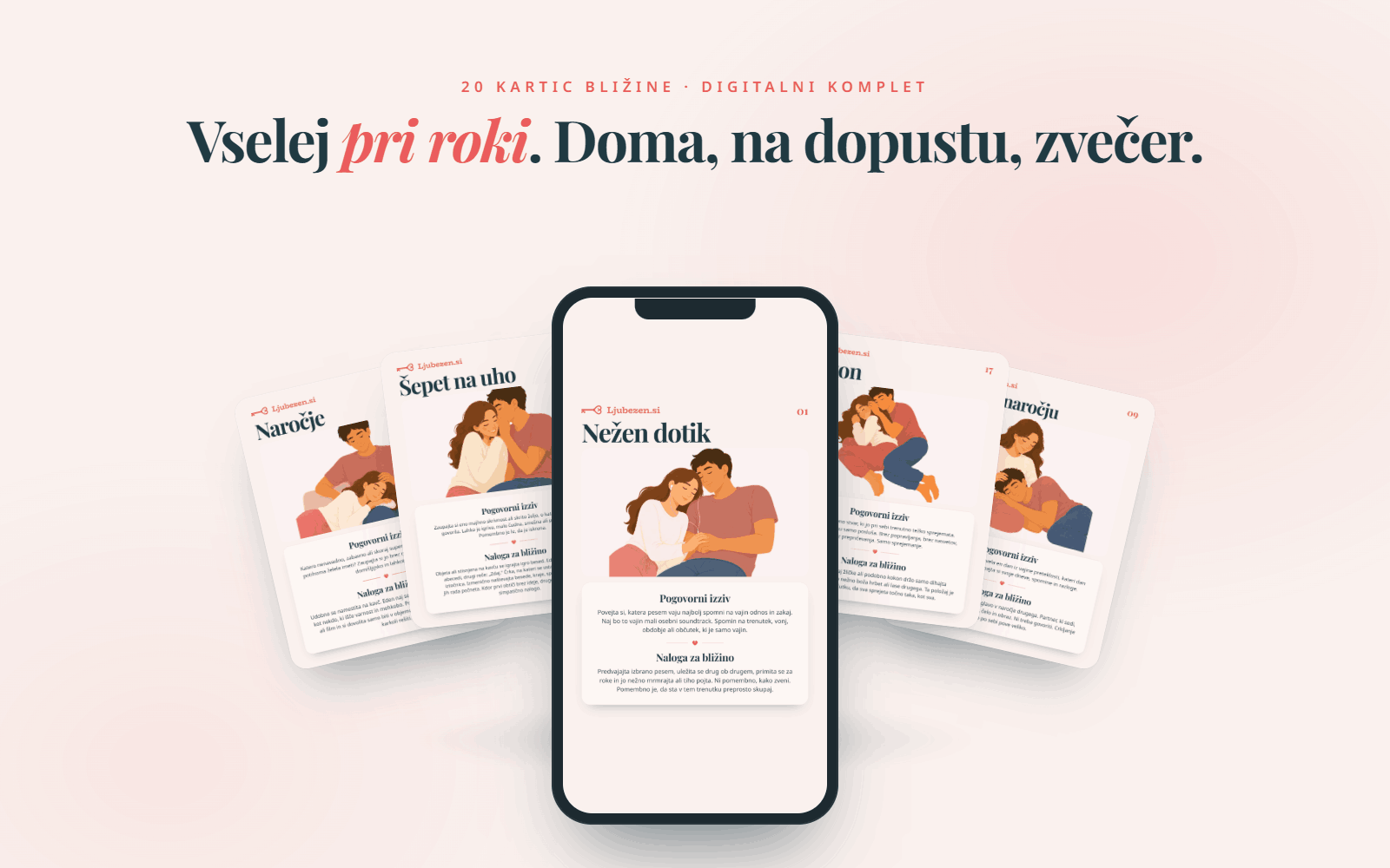 Kartice bližine — vselej pri roki, doma, na dopustu, zvečer