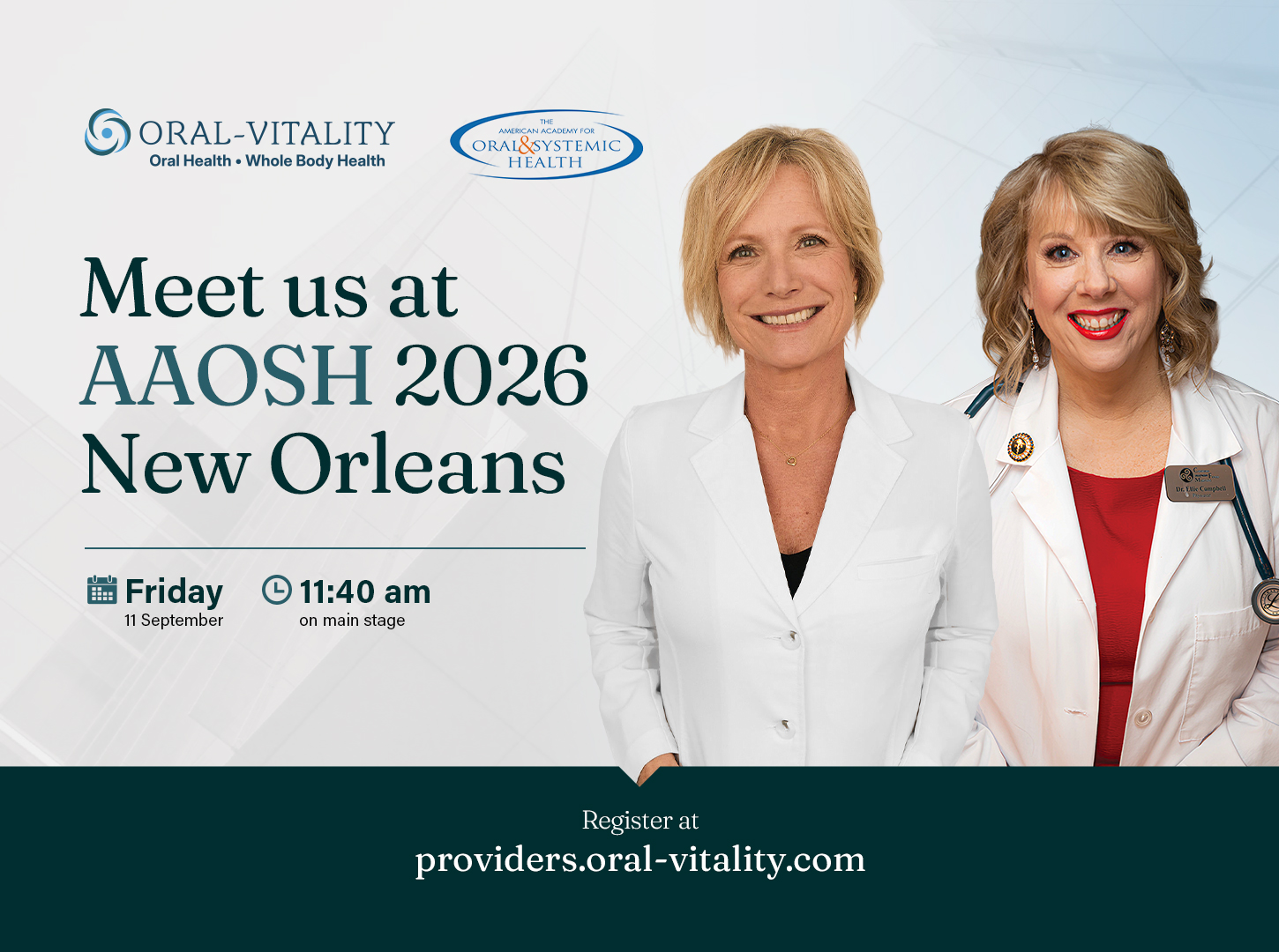 AAOSH event graphic