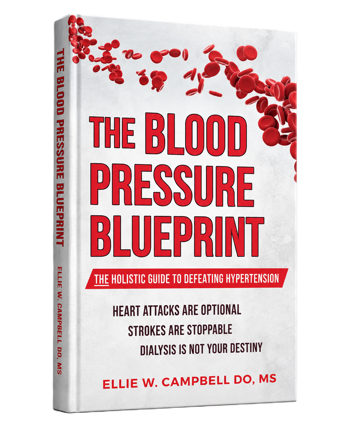 The Blood Pressure BluePrint — book cover by Dr. Ellie Campbell