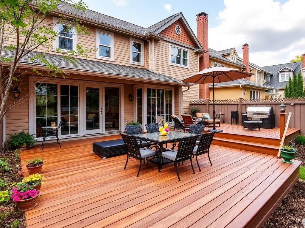 Custom Backyard Deck