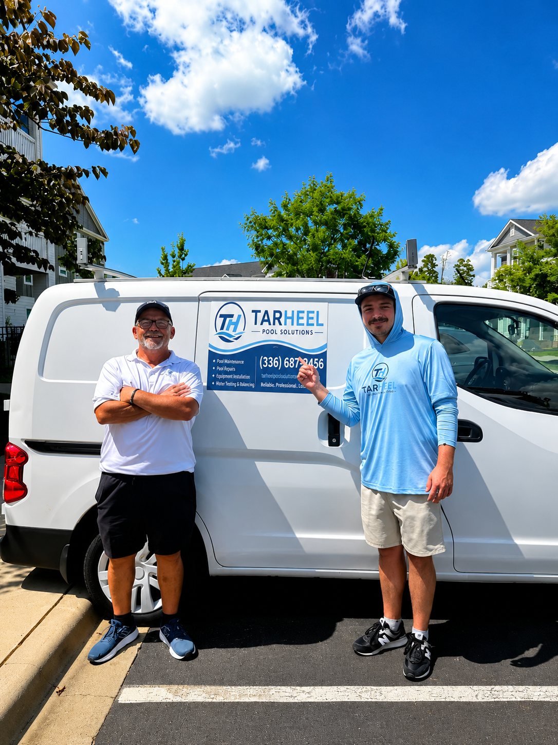 Our team at Tarheel Pool Solutions