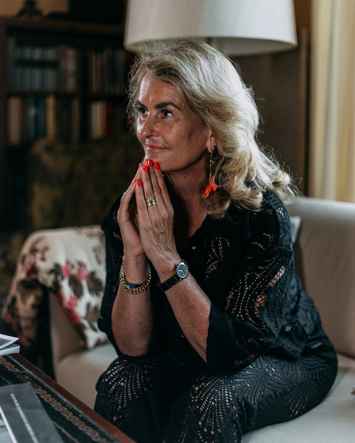 Dr. Marcella Kollmann at the family estate