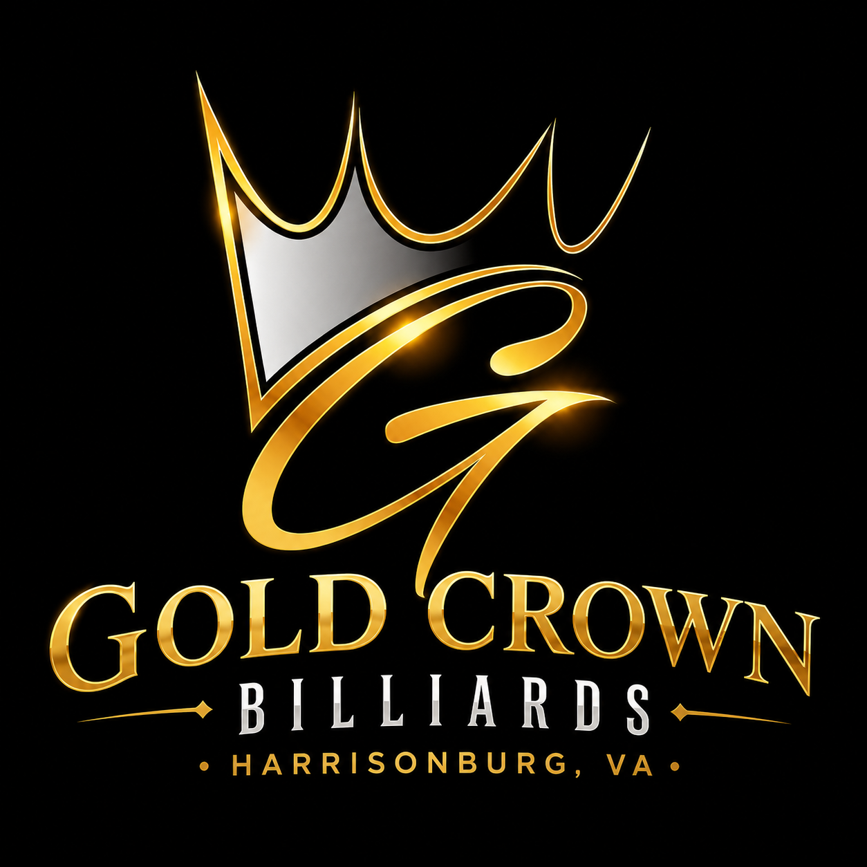 Gold Crown Billiards Logo