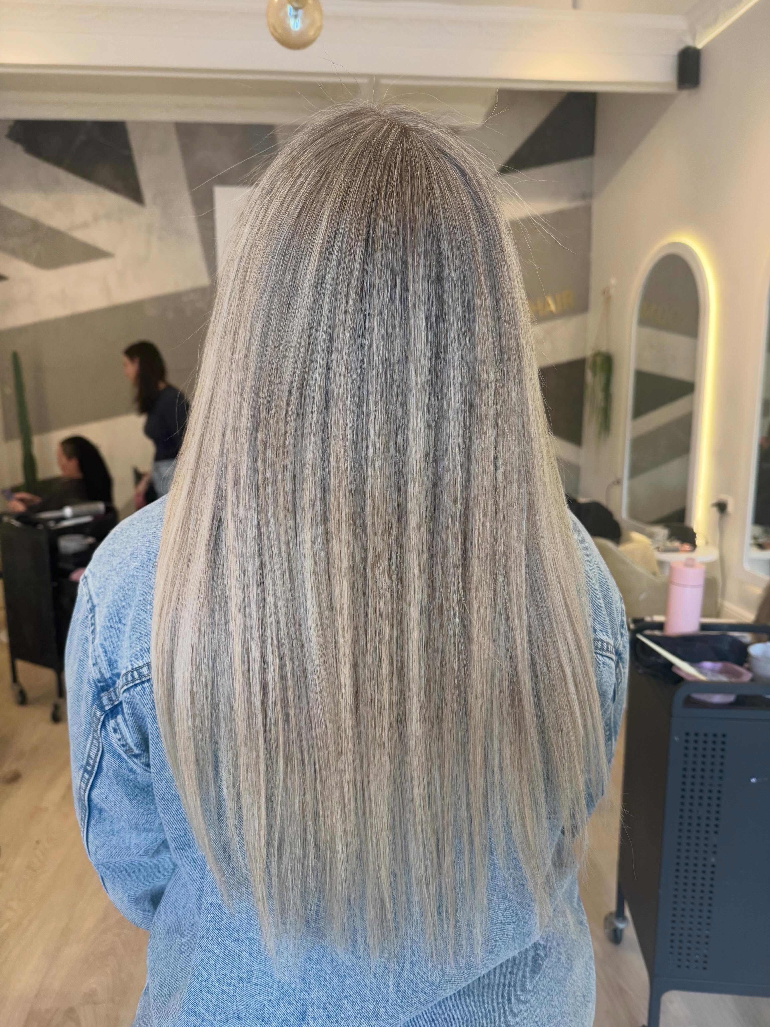 Creamy lived-in blonde