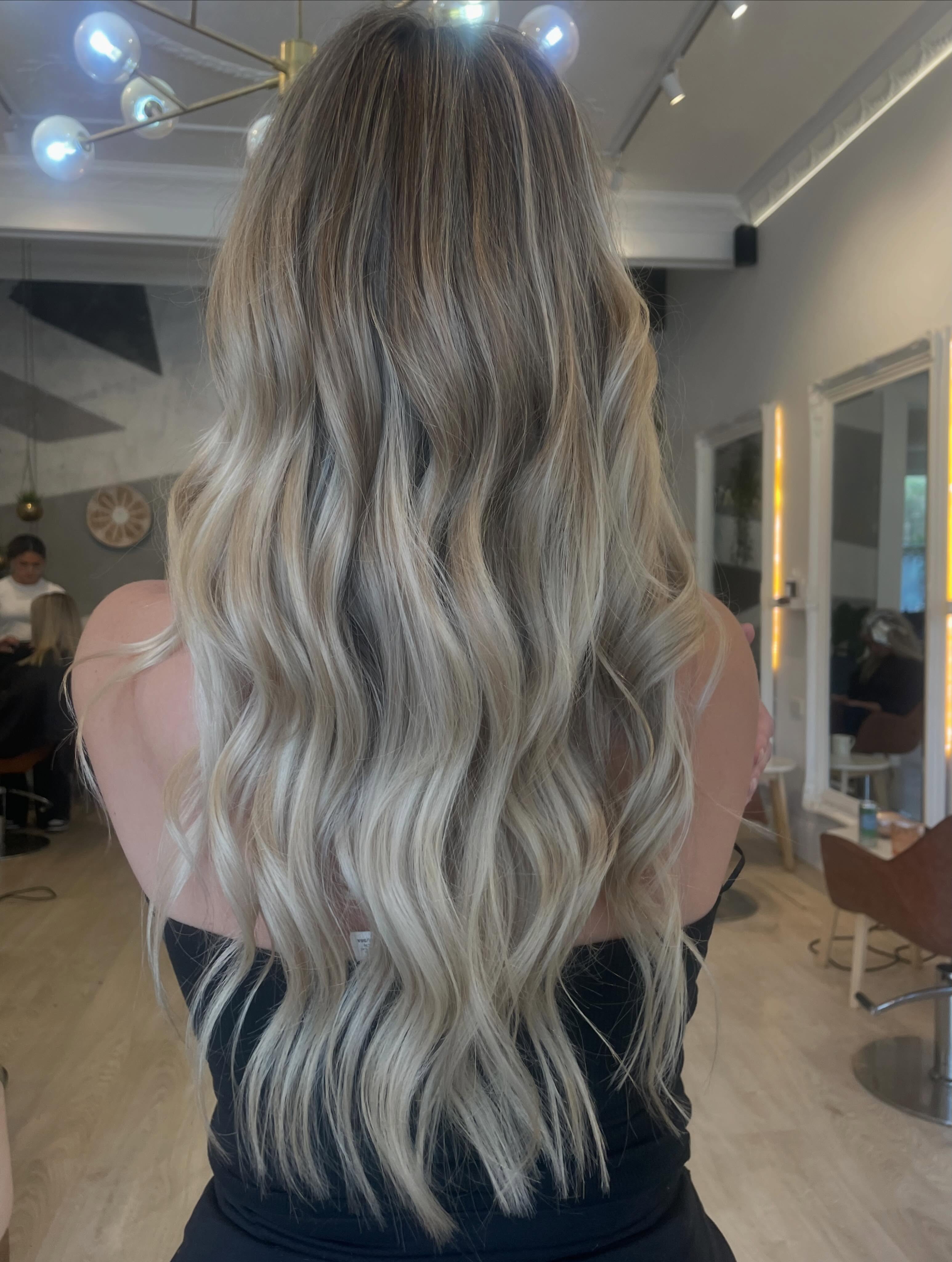 Balayage and dimensional colour