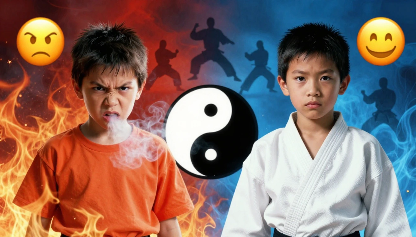 How Kung Fu Helps Kids Control Anger