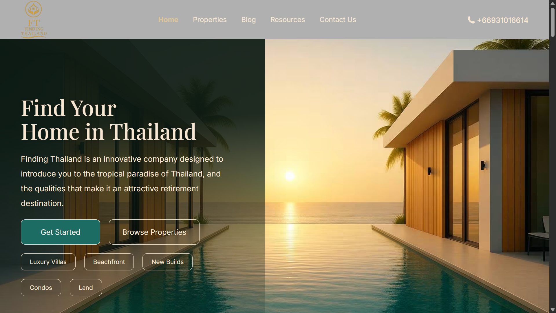 FindingThailand website case study