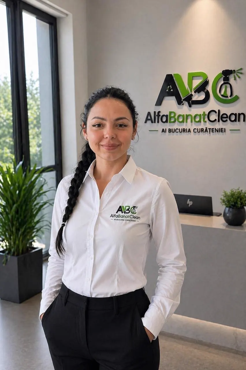 Membru al echipei Alfa Banat Clean pentru intervenții