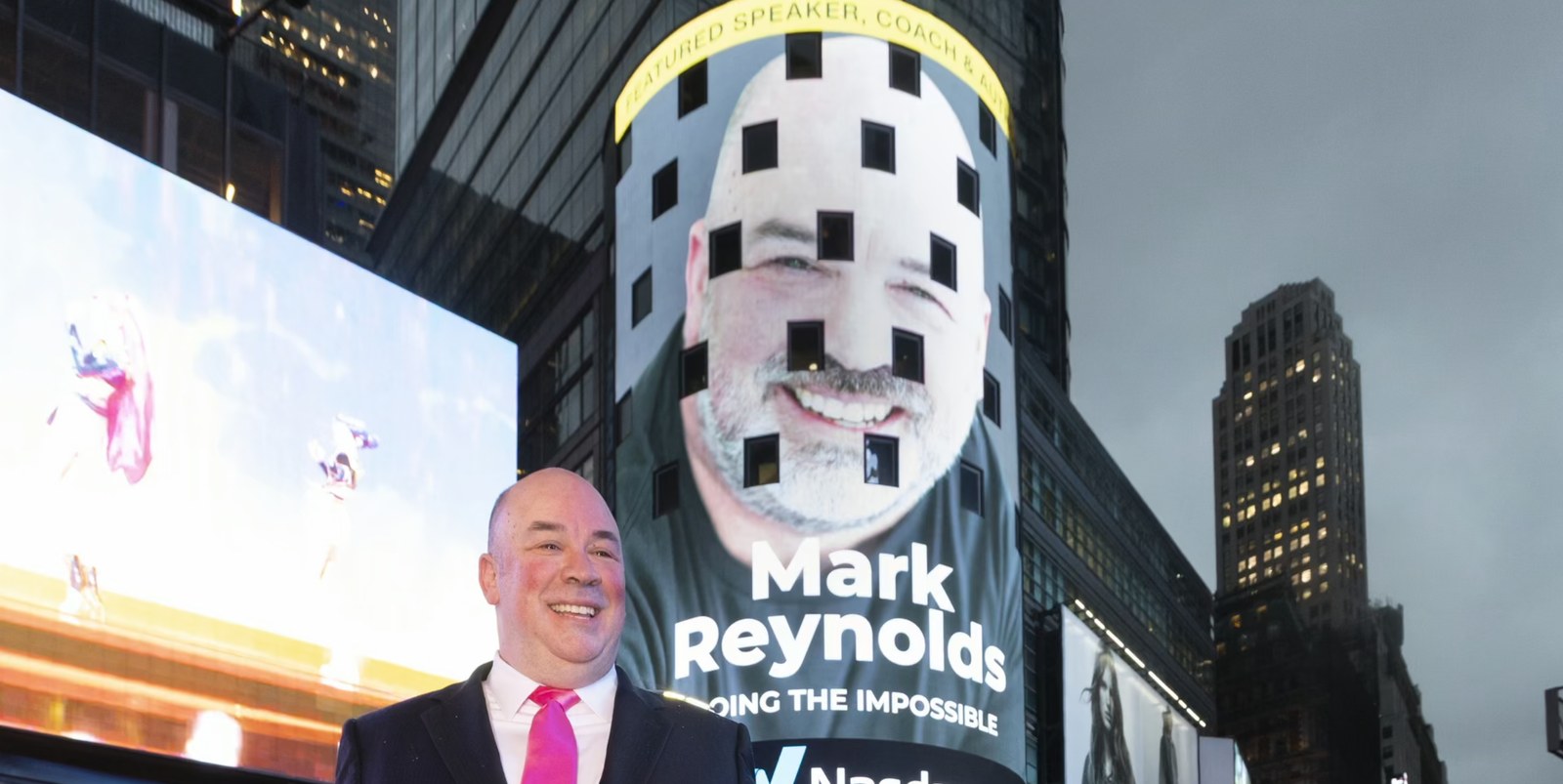 Mark Reynolds in Times Square