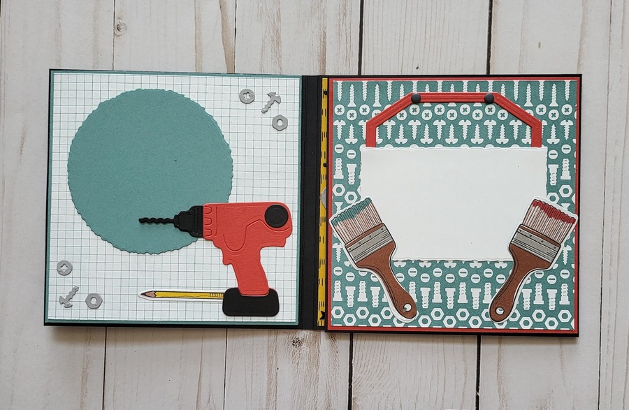 You’re the Most Awesome Handy Man Trifold Memory Book