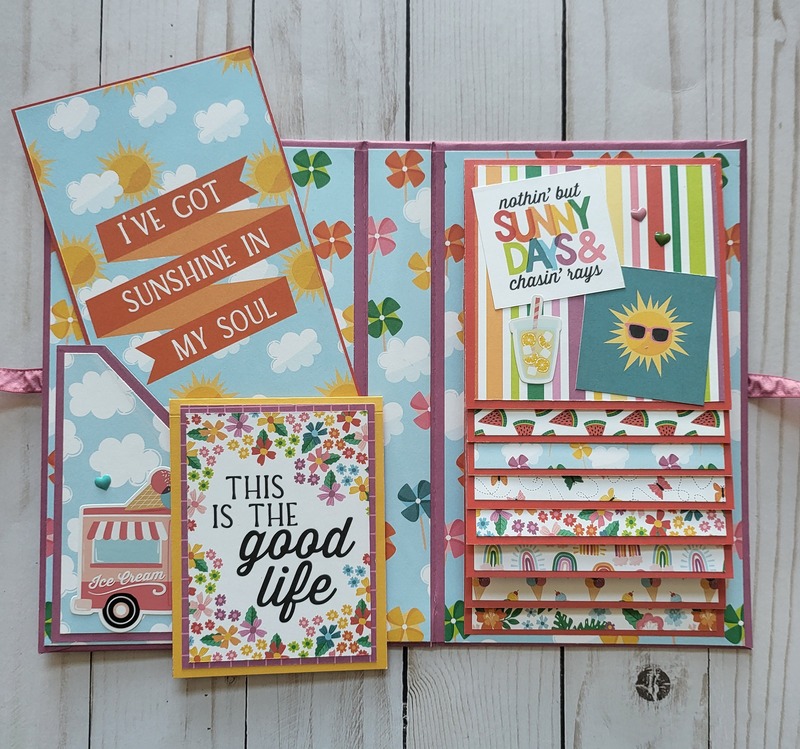 Scrapbooks, memory books, done for you, easy, convenient, stress free, digital download, sunny, summer 