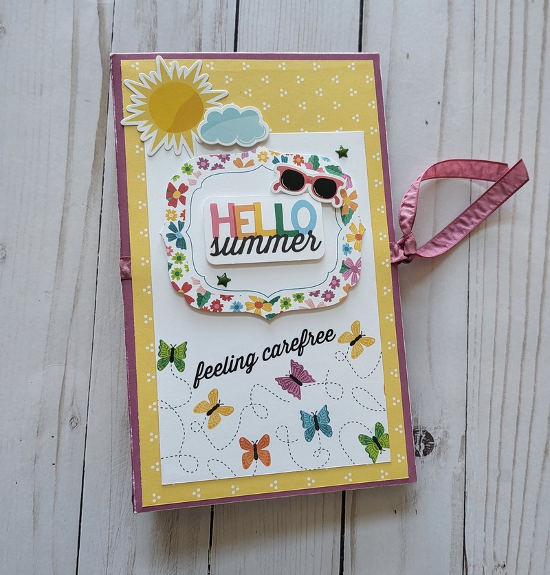 Scrapbooks, memory books, done for you, easy, convenient, stress free, Digital Download, Sunny, Summer Fun