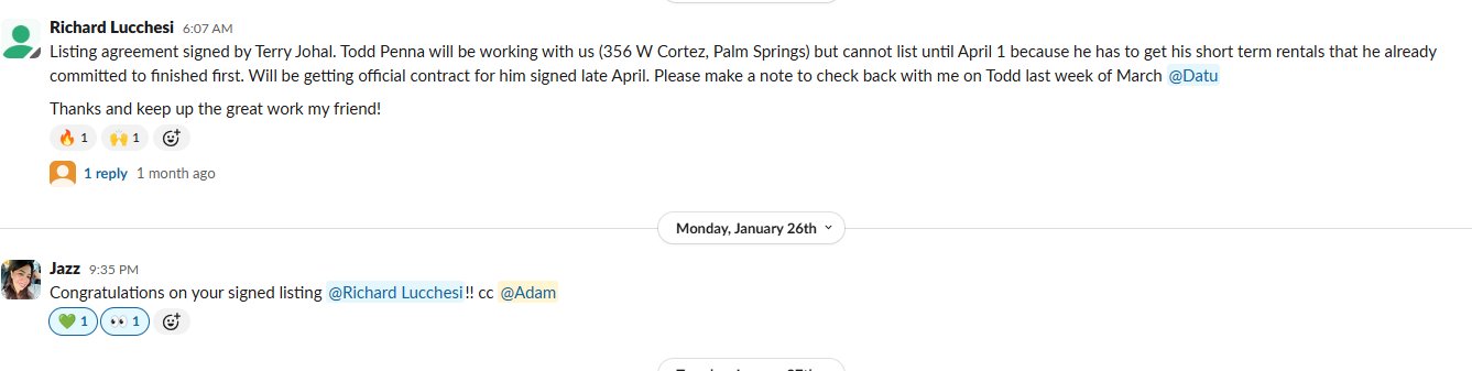 Real client win shared in our Slack channel