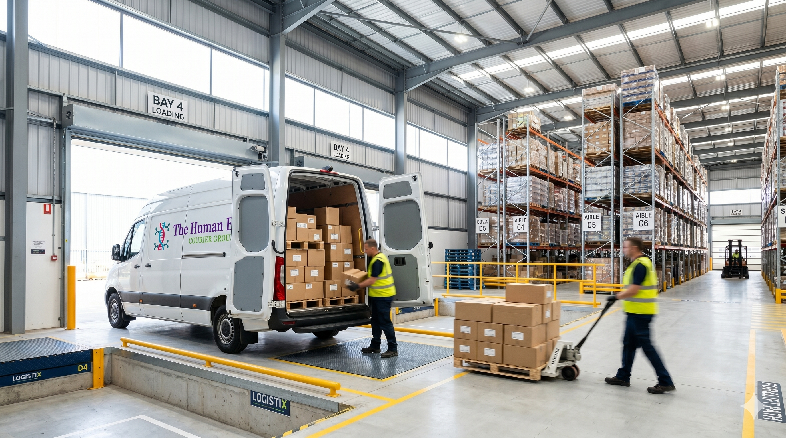 Real-time delivery tracking on laptop and mobile