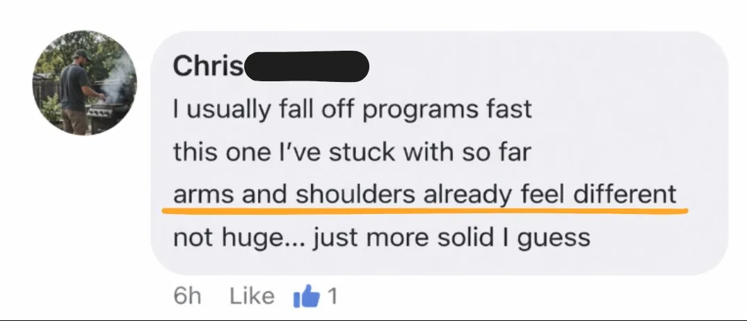 Verified buyer testimonial