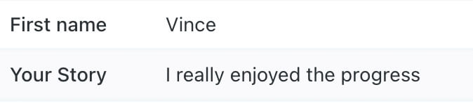 Verified buyer testimonial