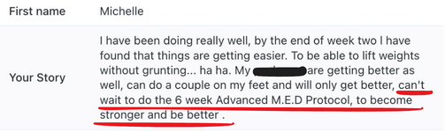 Verified buyer testimonial