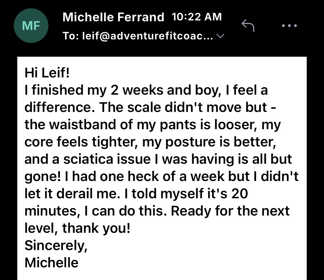 Verified buyer testimonial