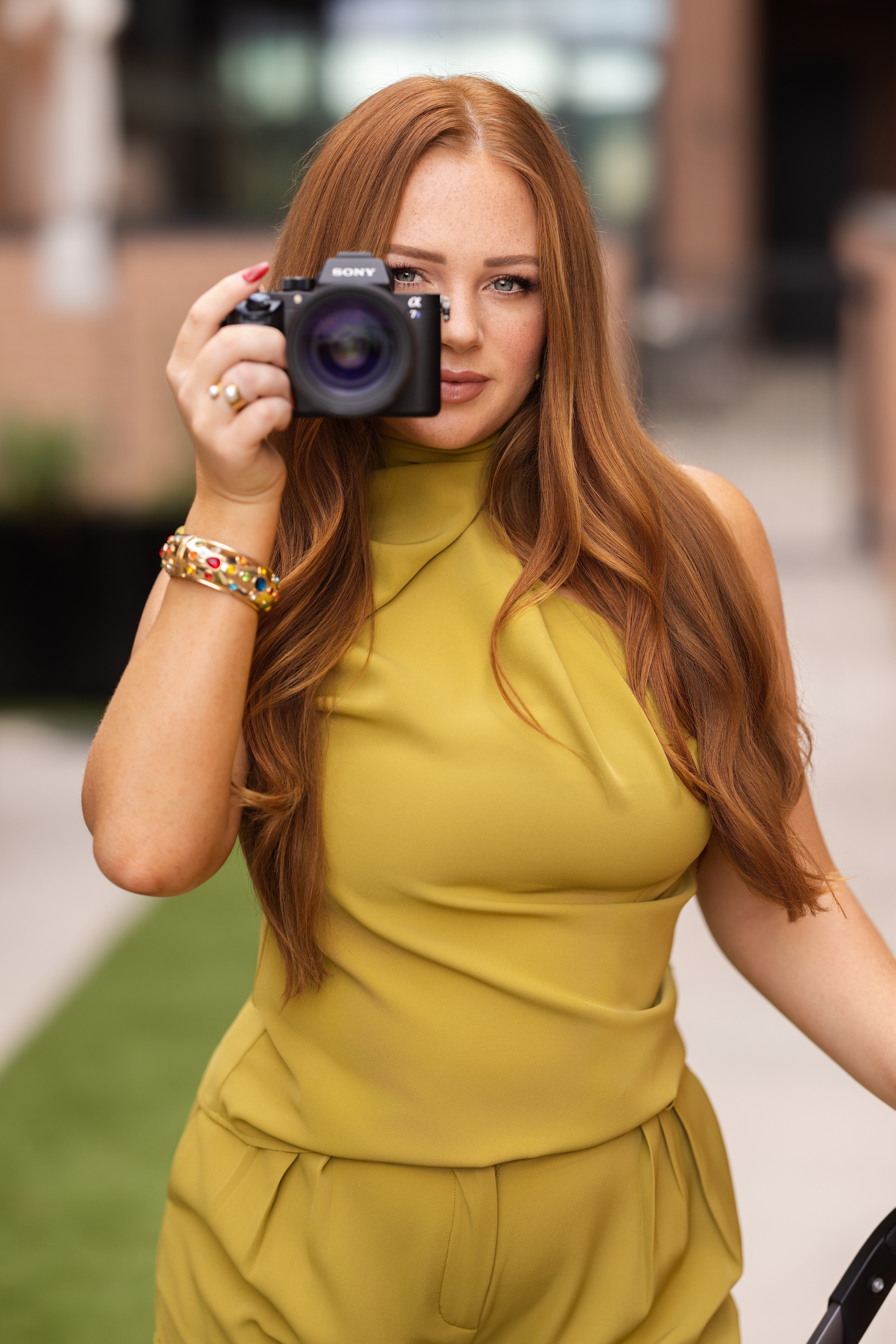Kendall Rivera behind the scenes