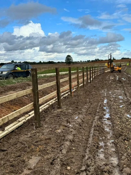 Recent Work farm fencing